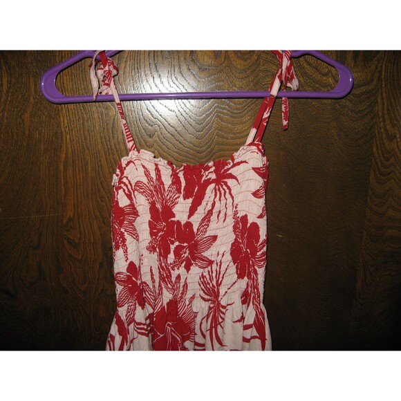 Womens Hibiscus Collection Hawaiian Halter Dress Tropical Hippy Gypsy - One Size - Picture 3 of 5